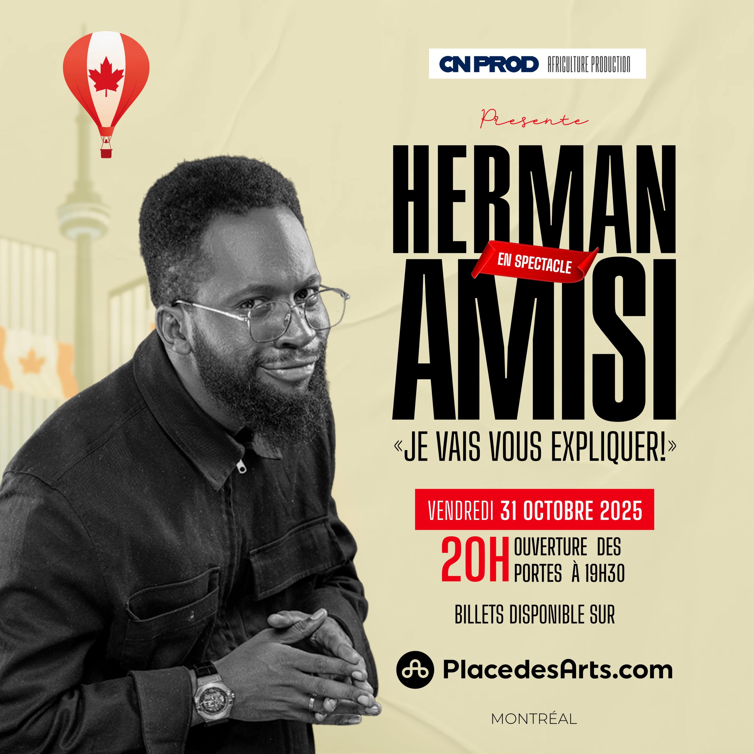 Pourquoi L’Humour D’Herman Amisi Résonne Autant Auprès Des Québécois